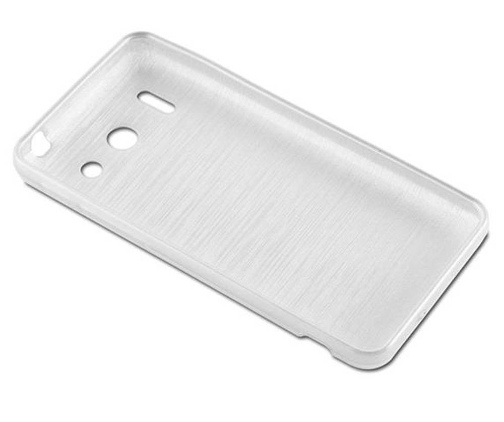 Cadorabo Hülle für Huawei ASCEND G510 / G520 / G525 Schutz Hülle in Silber Schutzhülle TPU Silikon Etui Case Cover