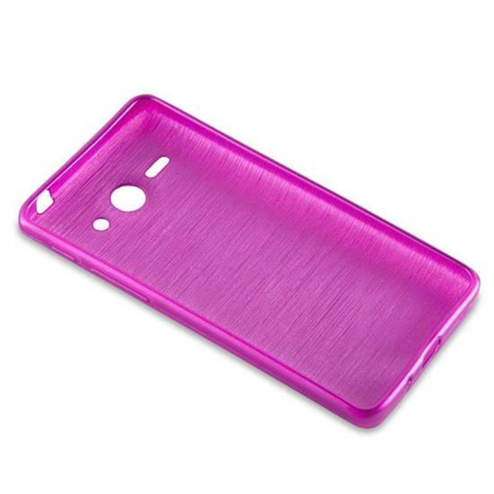 Cadorabo Hülle für Huawei ASCEND G510 / G520 / G525 Schutz Hülle in Rosa Schutzhülle TPU Silikon Etui Case Cover