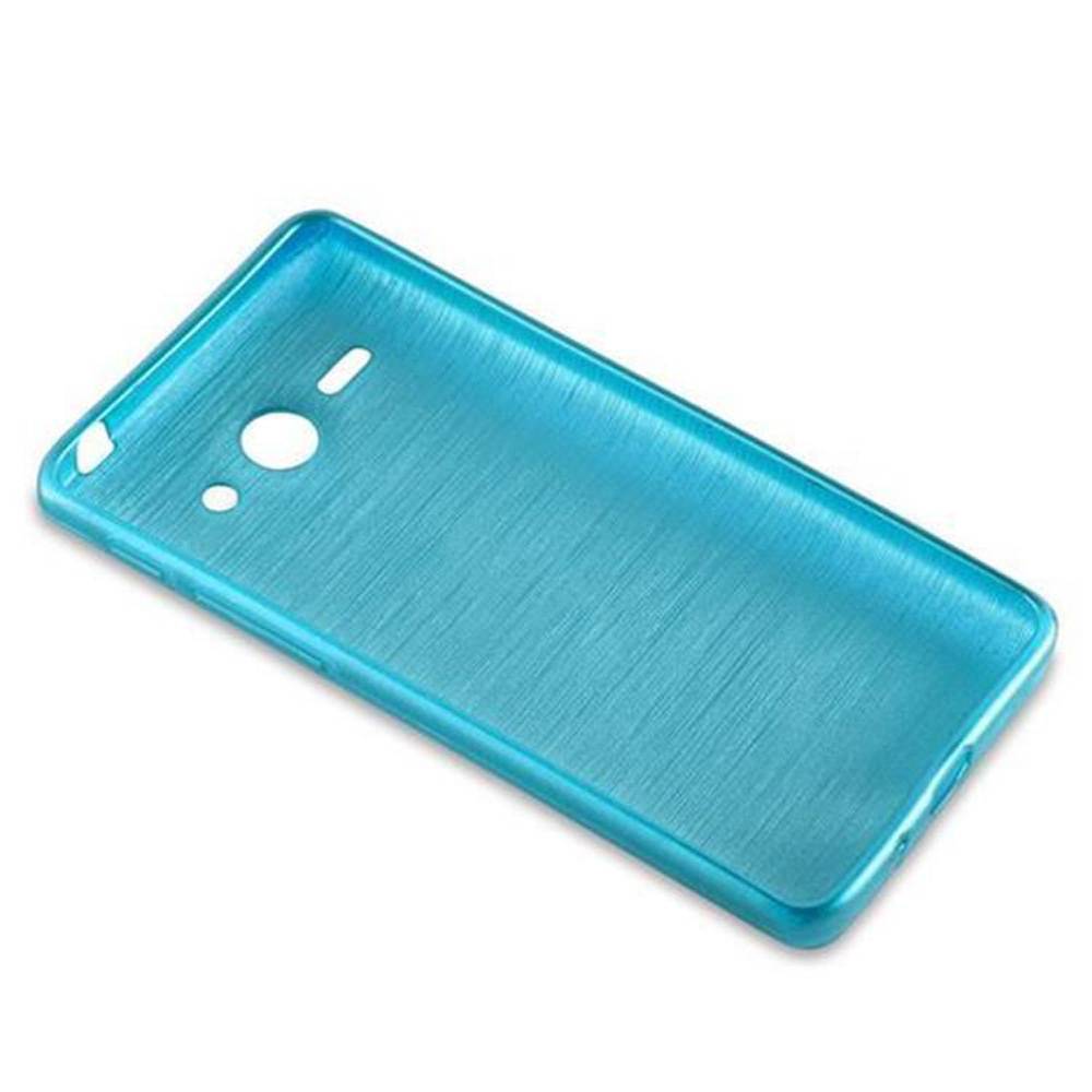 Cadorabo Hülle für Huawei ASCEND G510 / G520 / G525 Schutz Hülle in Türkis Schutzhülle TPU Silikon Etui Case Cover