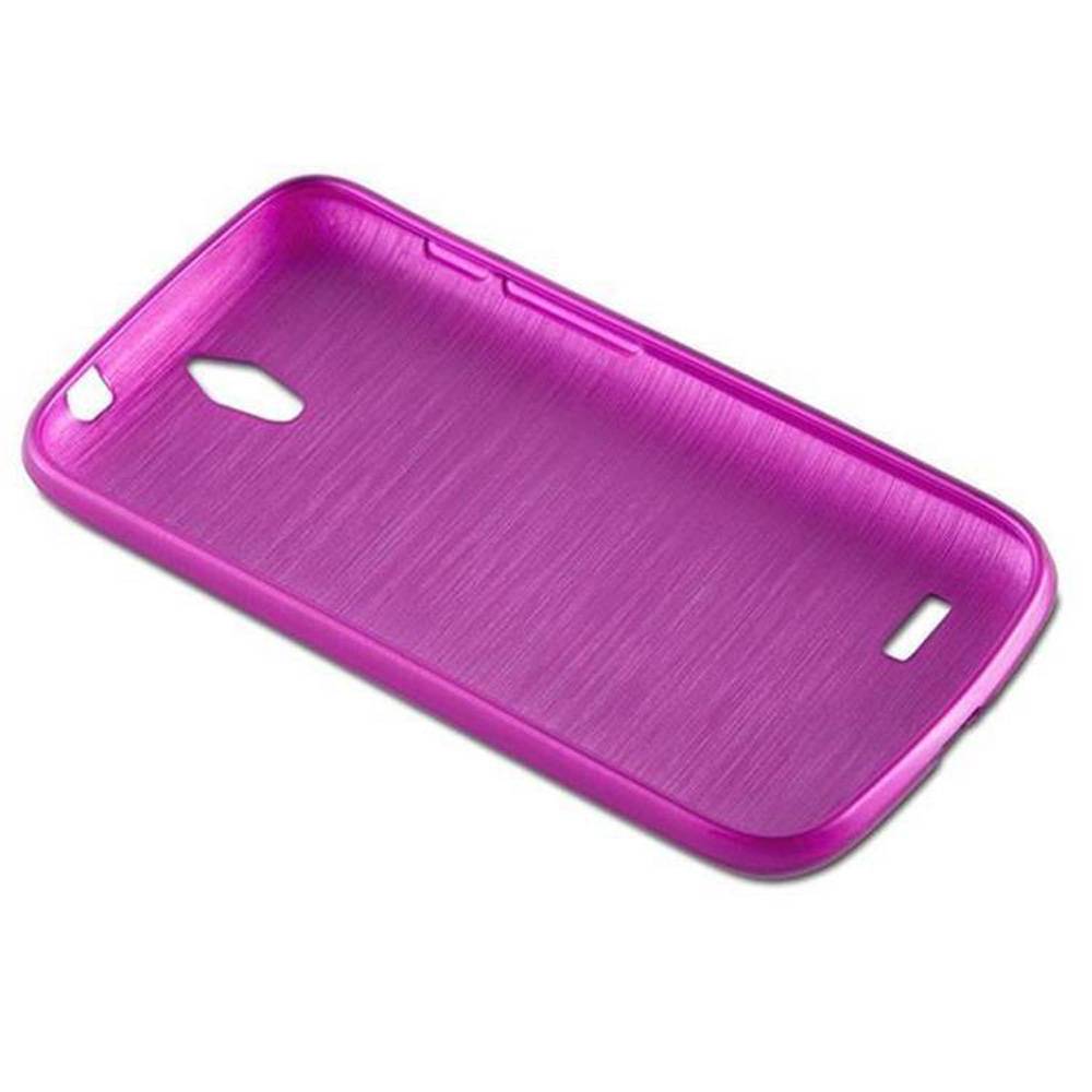 Cadorabo Hülle für Huawei ASCEND G610 Schutz Hülle in Rosa Schutzhülle TPU Silikon Etui Case Cover