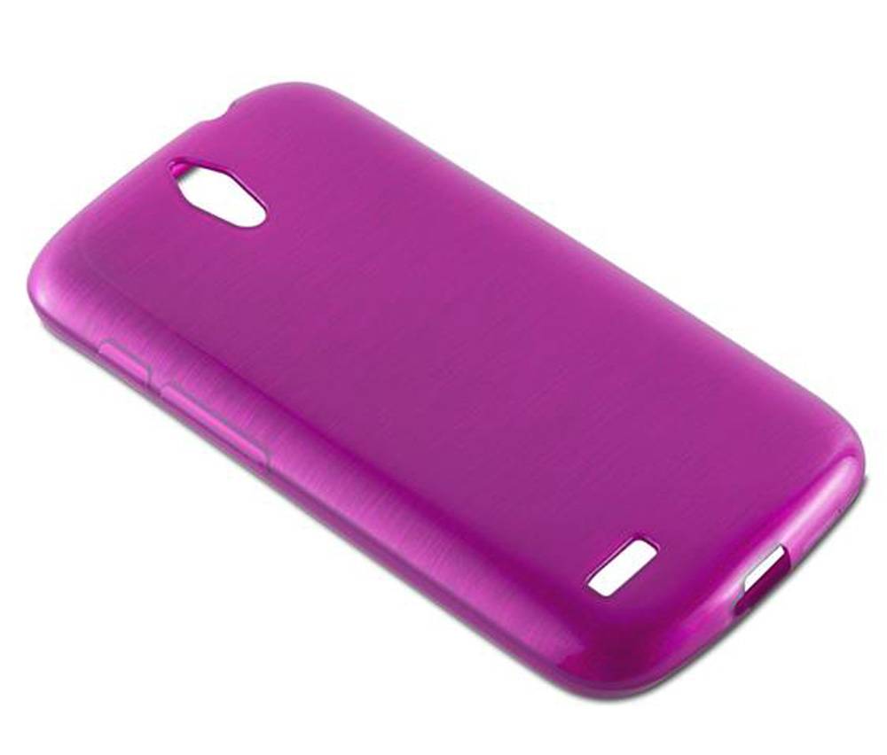 Cadorabo Hülle für Huawei ASCEND G610 Schutz Hülle in Rosa Schutzhülle TPU Silikon Etui Case Cover