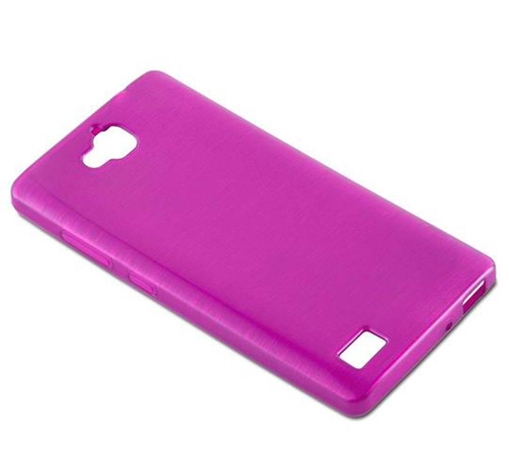Cadorabo Hülle für Honor 3C Schutz Hülle in Rosa Schutzhülle TPU Silikon Etui Case Cover