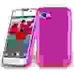 Cadorabo Hülle für LG L4 II Schutz Hülle in Rosa Schutzhülle TPU Silikon Etui Case Cover