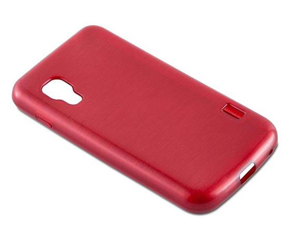 Cadorabo Hülle für LG L5 II (2. SIM) Schutz Hülle in Rot Schutzhülle TPU Silikon Etui Case Cover