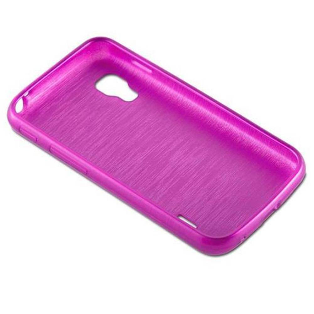 Cadorabo Hülle für LG L5 II (2. SIM) Schutz Hülle in Rosa Schutzhülle TPU Silikon Etui Case Cover
