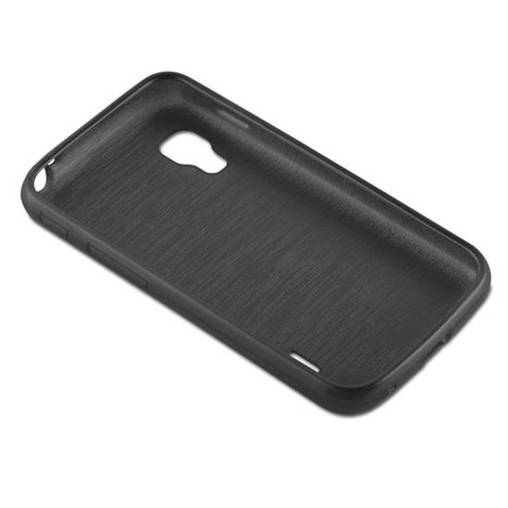 Cadorabo Hülle für LG L5 II (2. SIM) Schutz Hülle in Schwarz Schutzhülle TPU Silikon Etui Case Cover