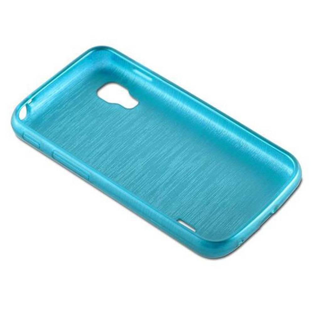 Cadorabo Hülle für LG L5 II (2. SIM) Schutz Hülle in Türkis Schutzhülle TPU Silikon Etui Case Cover