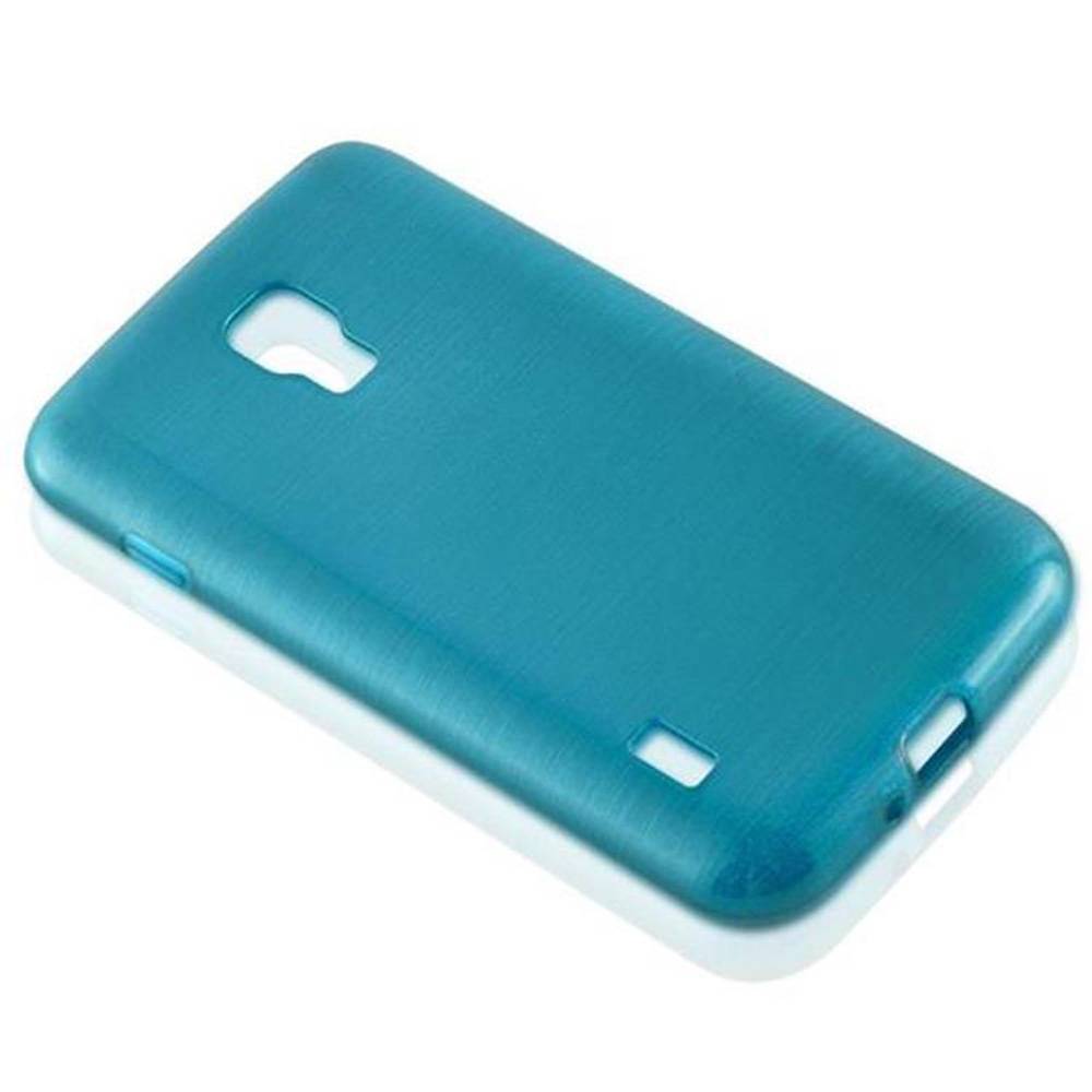 Cadorabo Hülle für LG L7 II (2. SIM) Schutz Hülle in Türkis Schutzhülle TPU Silikon Etui Case Cover