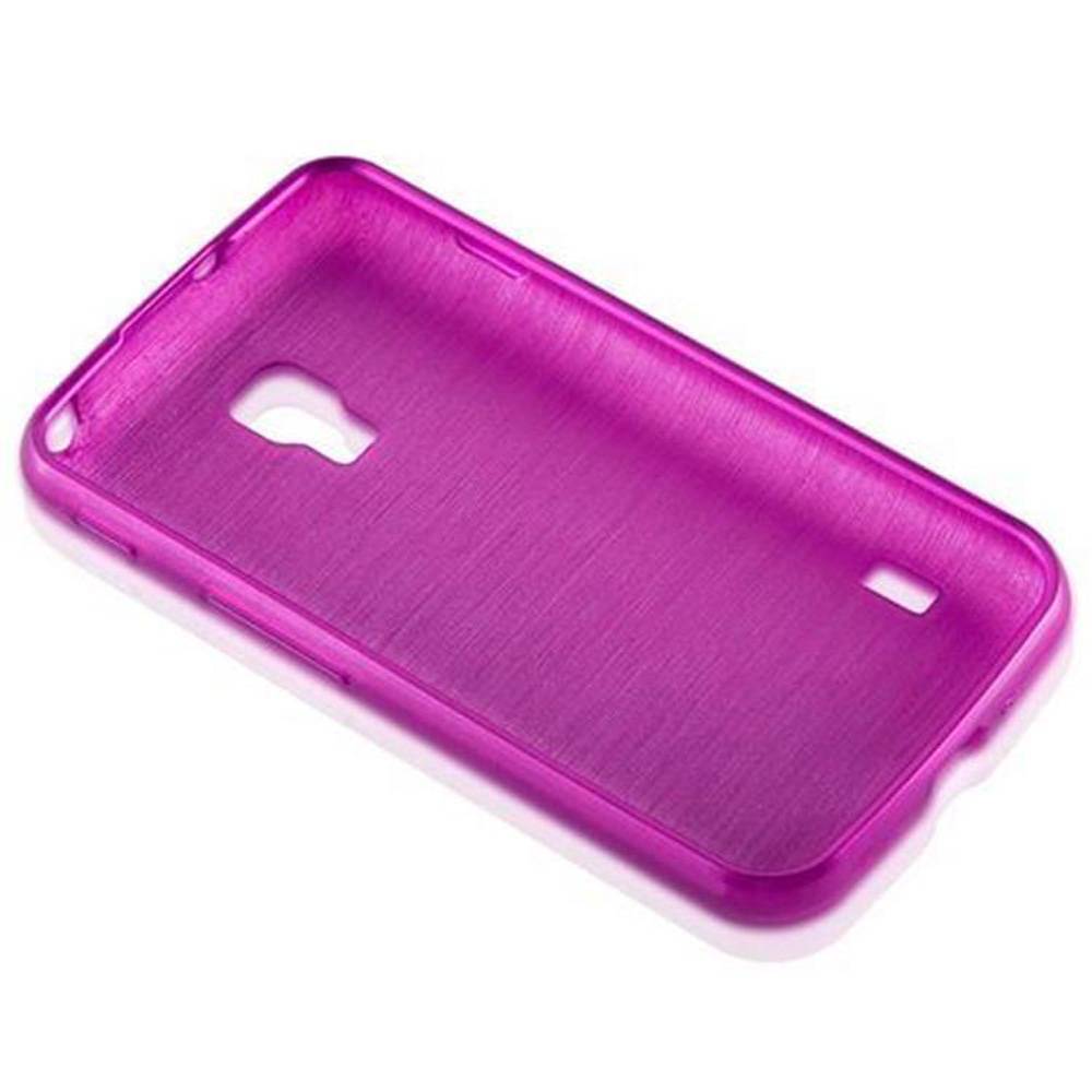 Cadorabo Hülle für LG L7 II (2. SIM) Schutz Hülle in Rosa Schutzhülle TPU Silikon Etui Case Cover