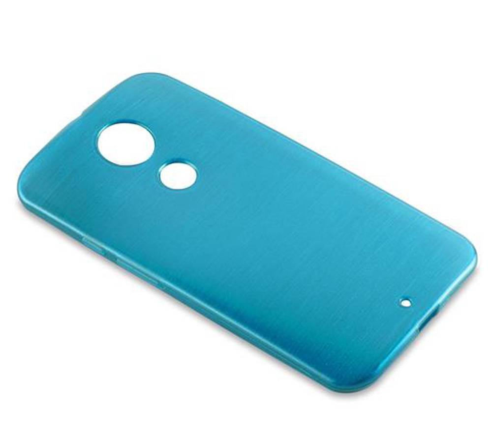 Cadorabo Hülle für Motorola MOTO X2 Schutz Hülle in Türkis Schutzhülle TPU Silikon Etui Case Cover