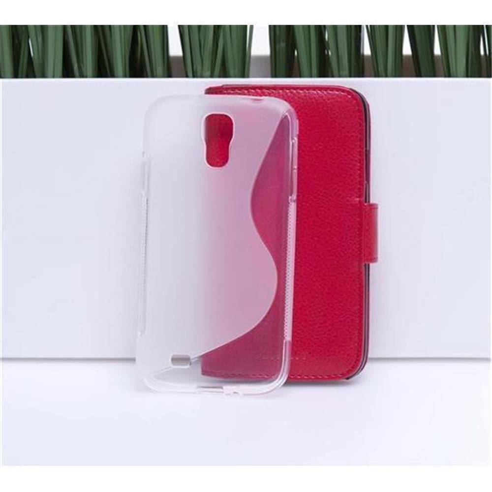 Cadorabo Schutzhülle für HTC BUTTERFLY 2 Hülle in Transparent Handyhülle Case TPU Silikon Etui