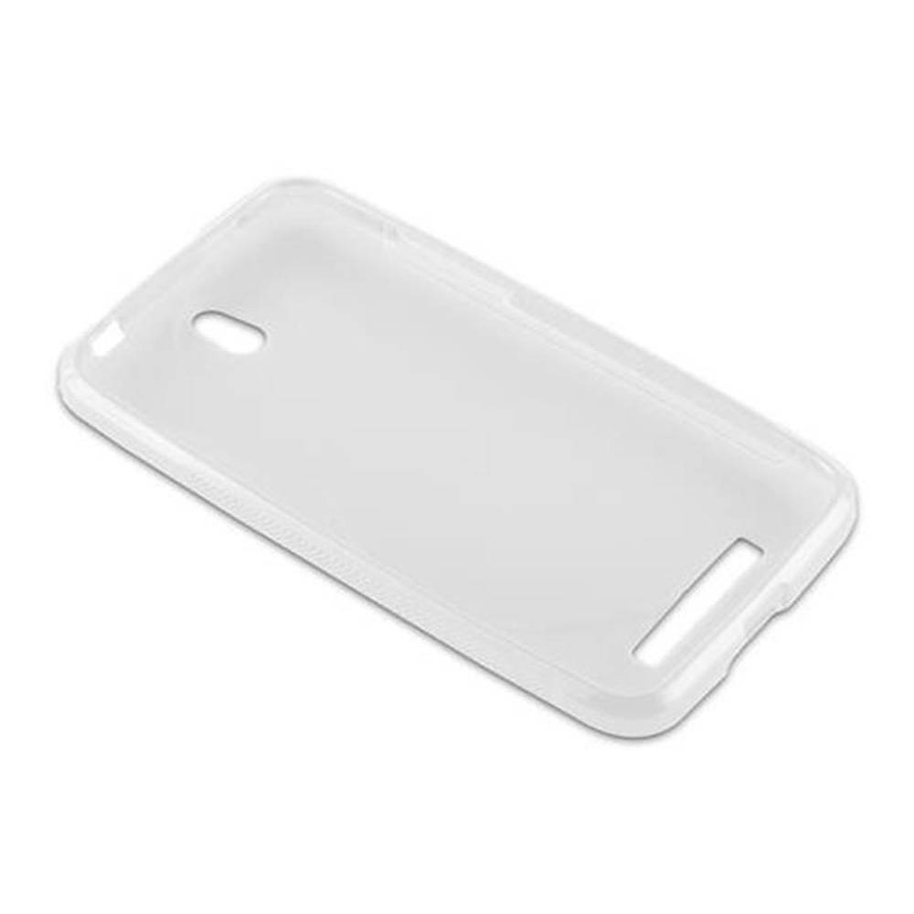 Cadorabo Schutzhülle für HTC Desire 501 Hülle in Transparent Handyhülle Case TPU Silikon Etui