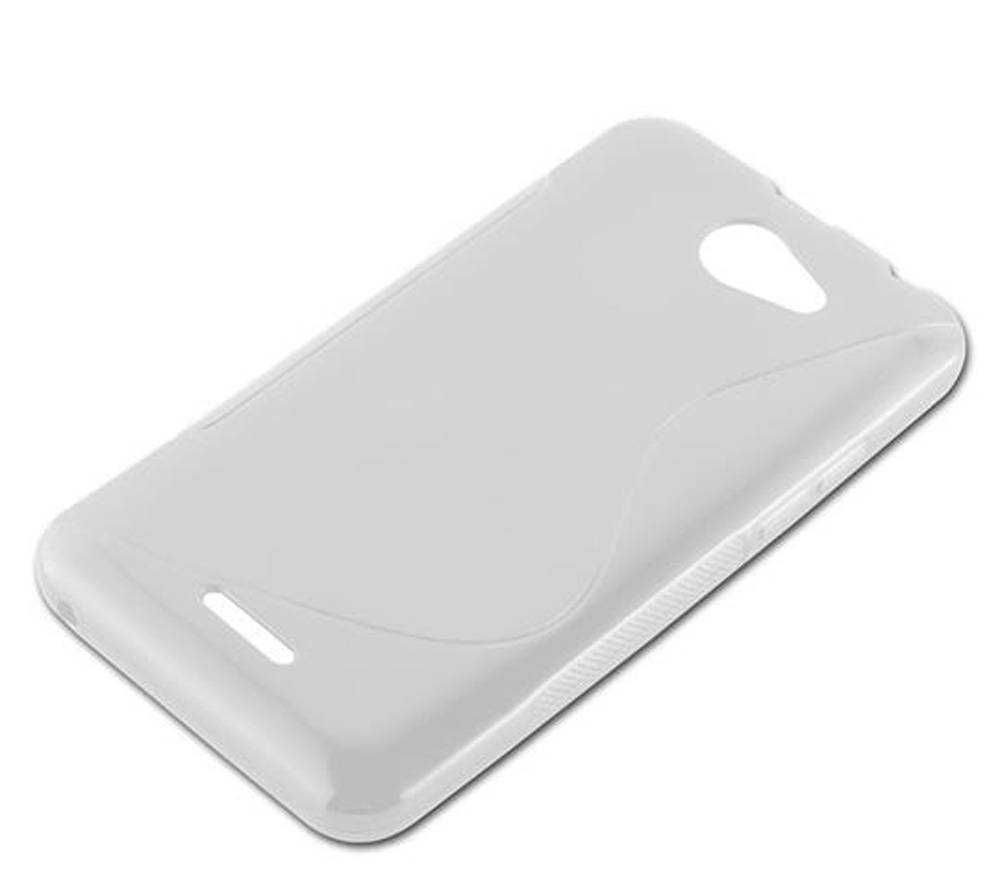 Cadorabo Schutzhülle für HTC Desire 316 / 516 Hülle in Transparent Handyhülle Case TPU Silikon Etui