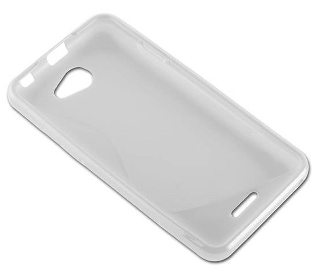 Cadorabo Schutzhülle für HTC Desire 316 / 516 Hülle in Transparent Handyhülle Case TPU Silikon Etui