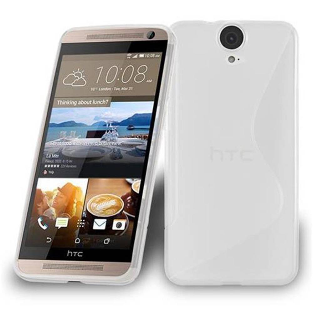 Cadorabo Schutzhülle für HTC ONE E9 PLUS Hülle in Transparent Handyhülle Case TPU Silikon Etui