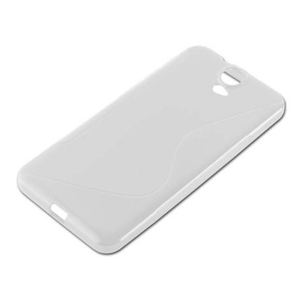 Cadorabo Schutzhülle für HTC ONE E9 PLUS Hülle in Transparent Handyhülle Case TPU Silikon Etui