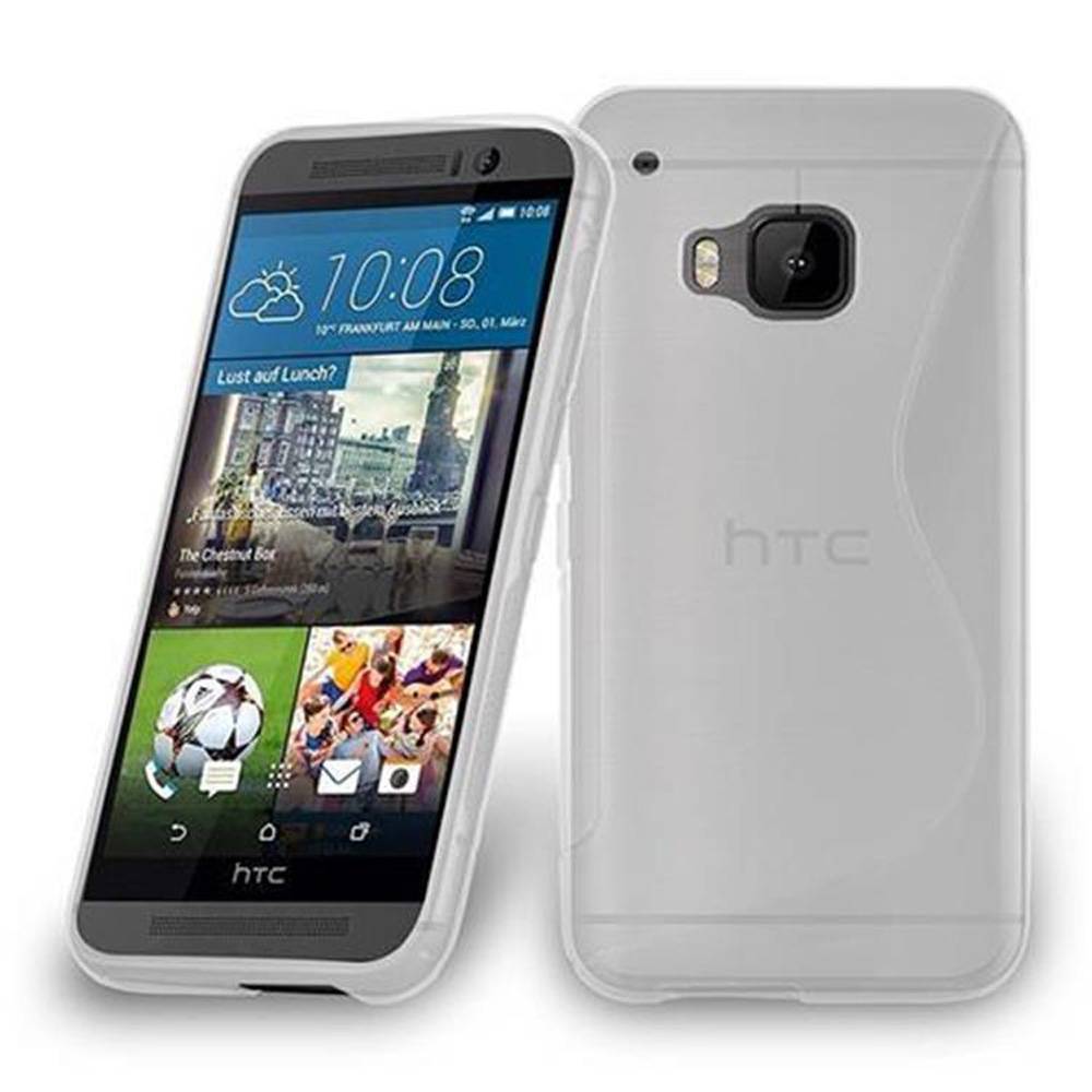 Cadorabo Schutzhülle für HTC ONE M9 PLUS / ONE ME Hülle in Transparent Handyhülle Case TPU Silikon Etui