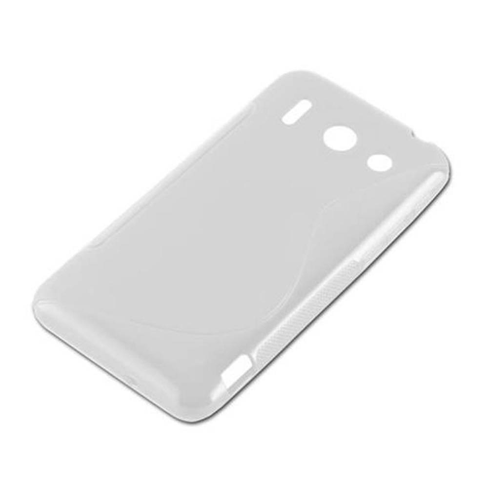 Cadorabo Schutzhülle für Huawei ASCEND G510 / G520 / G525 Hülle in Transparent Handyhülle Case TPU Silikon Etui