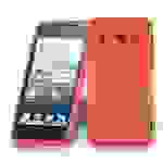 Cadorabo Schutzhülle für Huawei ASCEND G510 / G520 / G525 Hülle in Rot Handyhülle Case TPU Silikon Etui