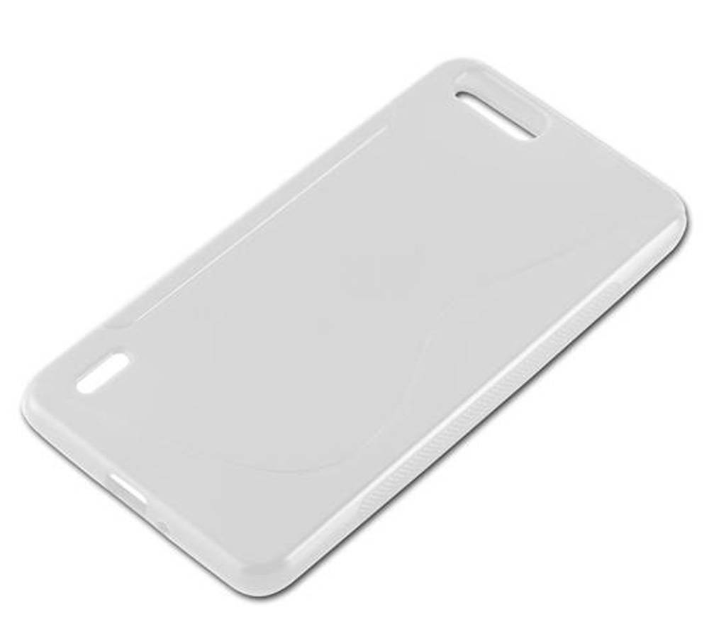 Cadorabo Schutzhülle für Honor 6 PLUS Hülle in Transparent Handyhülle Case TPU Silikon Etui