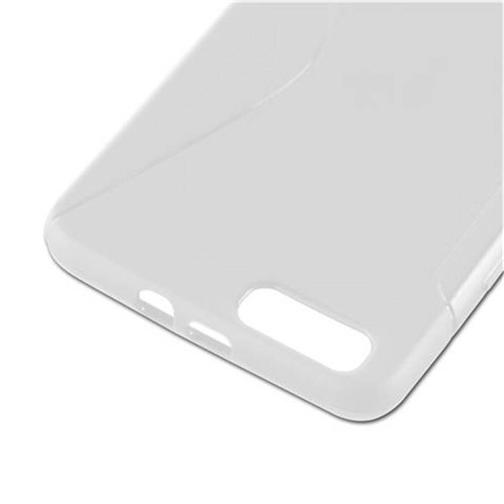 Cadorabo Schutzhülle für Honor 6 PLUS Hülle in Transparent Handyhülle Case TPU Silikon Etui