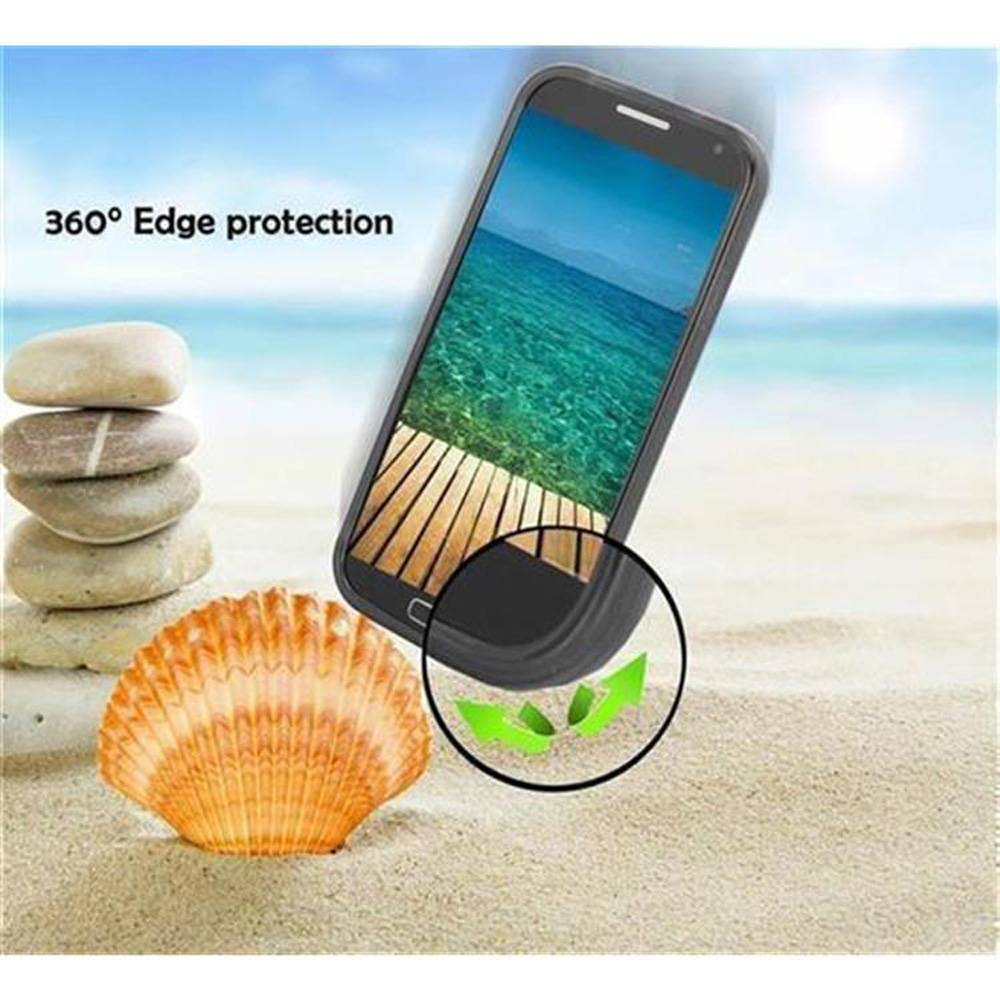 Cadorabo Schutzhülle für LG G3 Hülle in Schwarz Handyhülle Case TPU Silikon Etui