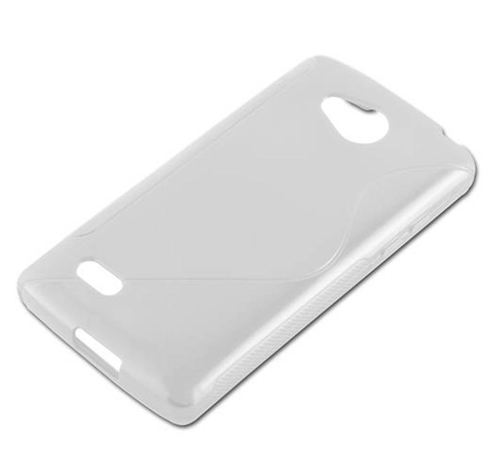 Cadorabo Schutzhülle für LG JOY Hülle in Transparent Handyhülle Case TPU Silikon Etui