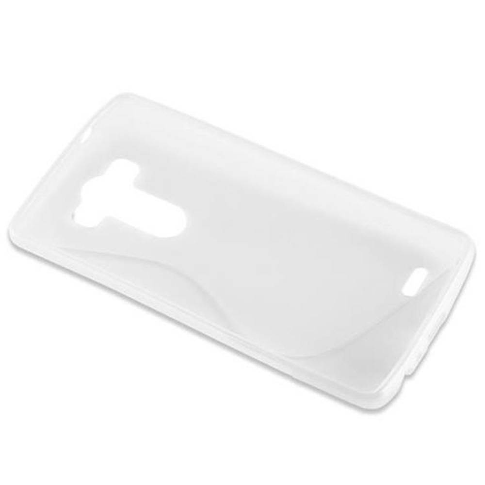 Cadorabo Schutzhülle für LG G3 STYLUS Hülle in Transparent Handyhülle Case TPU Silikon Etui