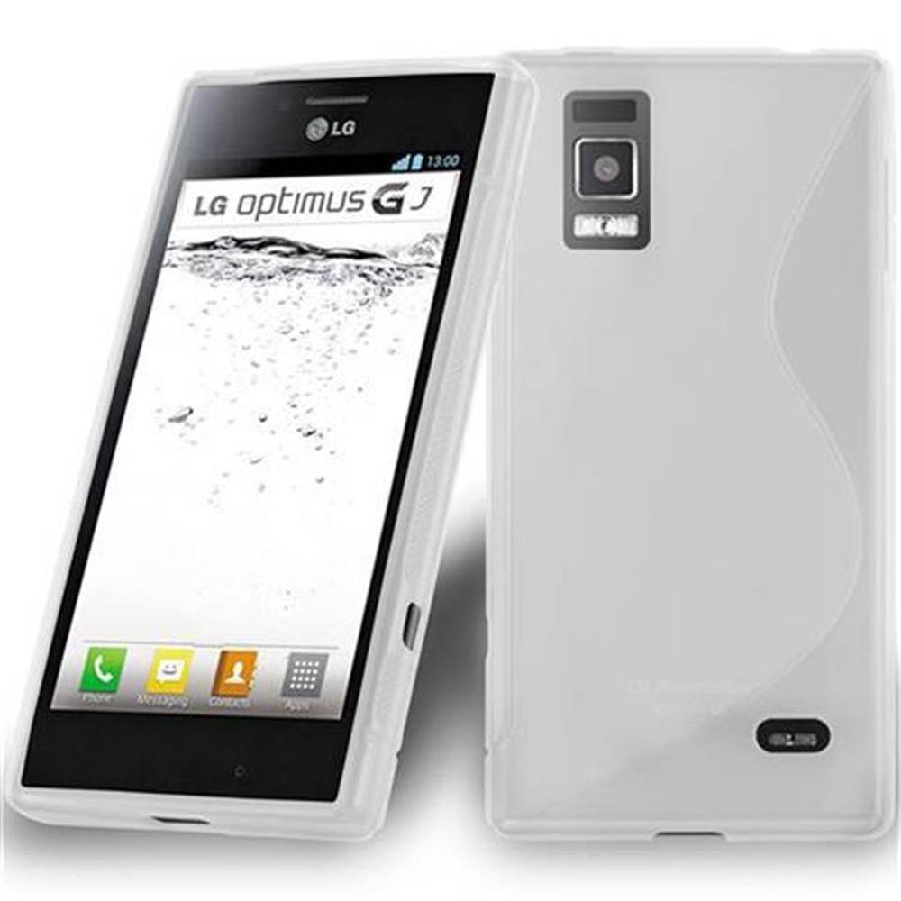 Cadorabo Schutzhülle für LG OPTIMUS GJ Hülle in Transparent Handyhülle Case TPU Silikon Etui