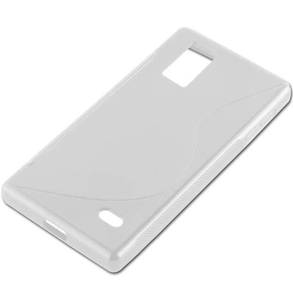 Cadorabo Schutzhülle für LG OPTIMUS GJ Hülle in Transparent Handyhülle Case TPU Silikon Etui