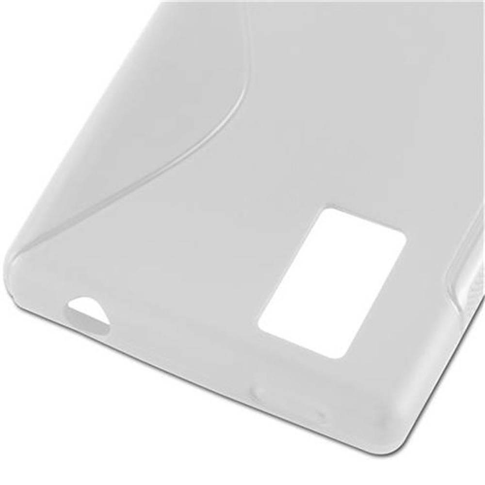 Cadorabo Schutzhülle für LG OPTIMUS GJ Hülle in Transparent Handyhülle Case TPU Silikon Etui