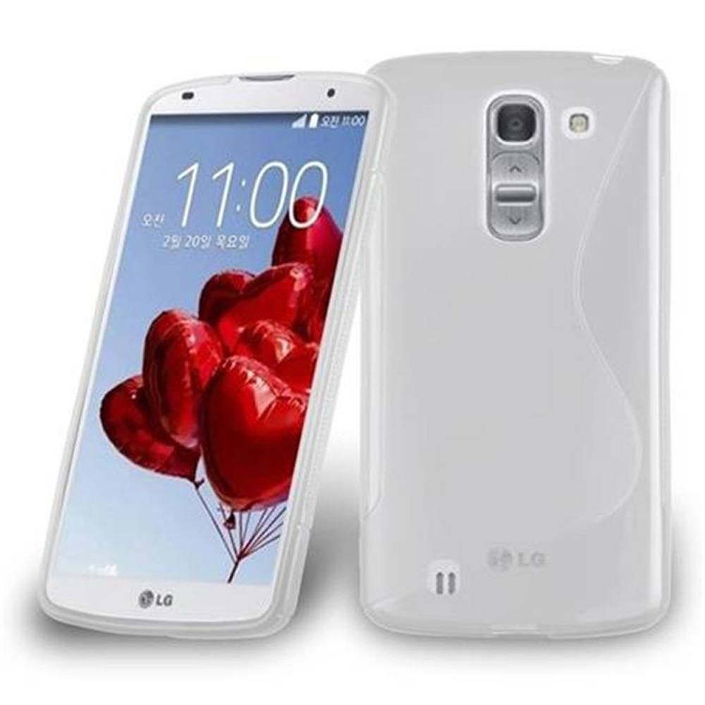 Cadorabo Schutzhülle für LG OPTIMUS G PRO 2 Hülle in Transparent Handyhülle Case TPU Silikon Etui