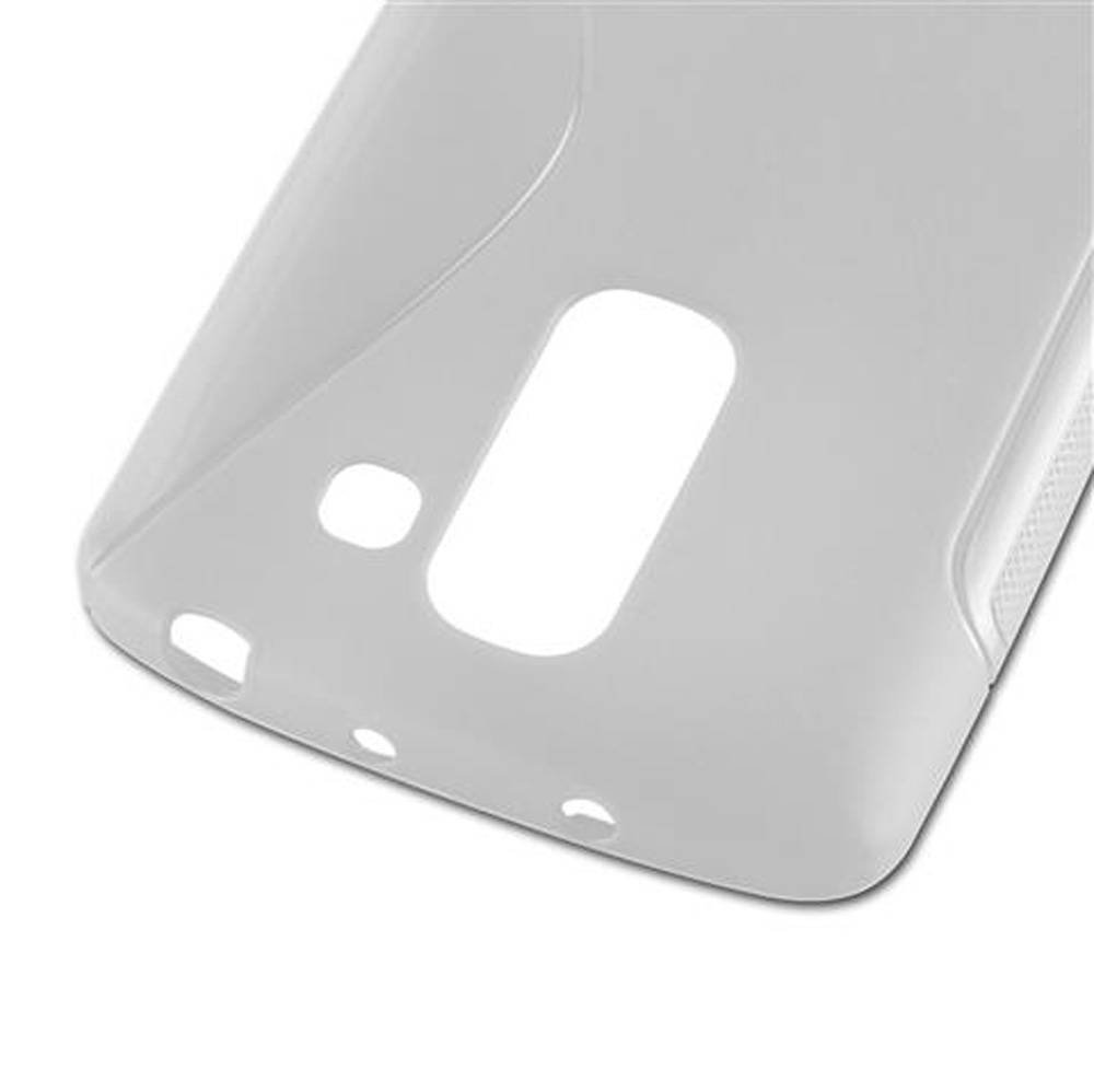 Cadorabo Schutzhülle für LG OPTIMUS G PRO 2 Hülle in Transparent Handyhülle Case TPU Silikon Etui