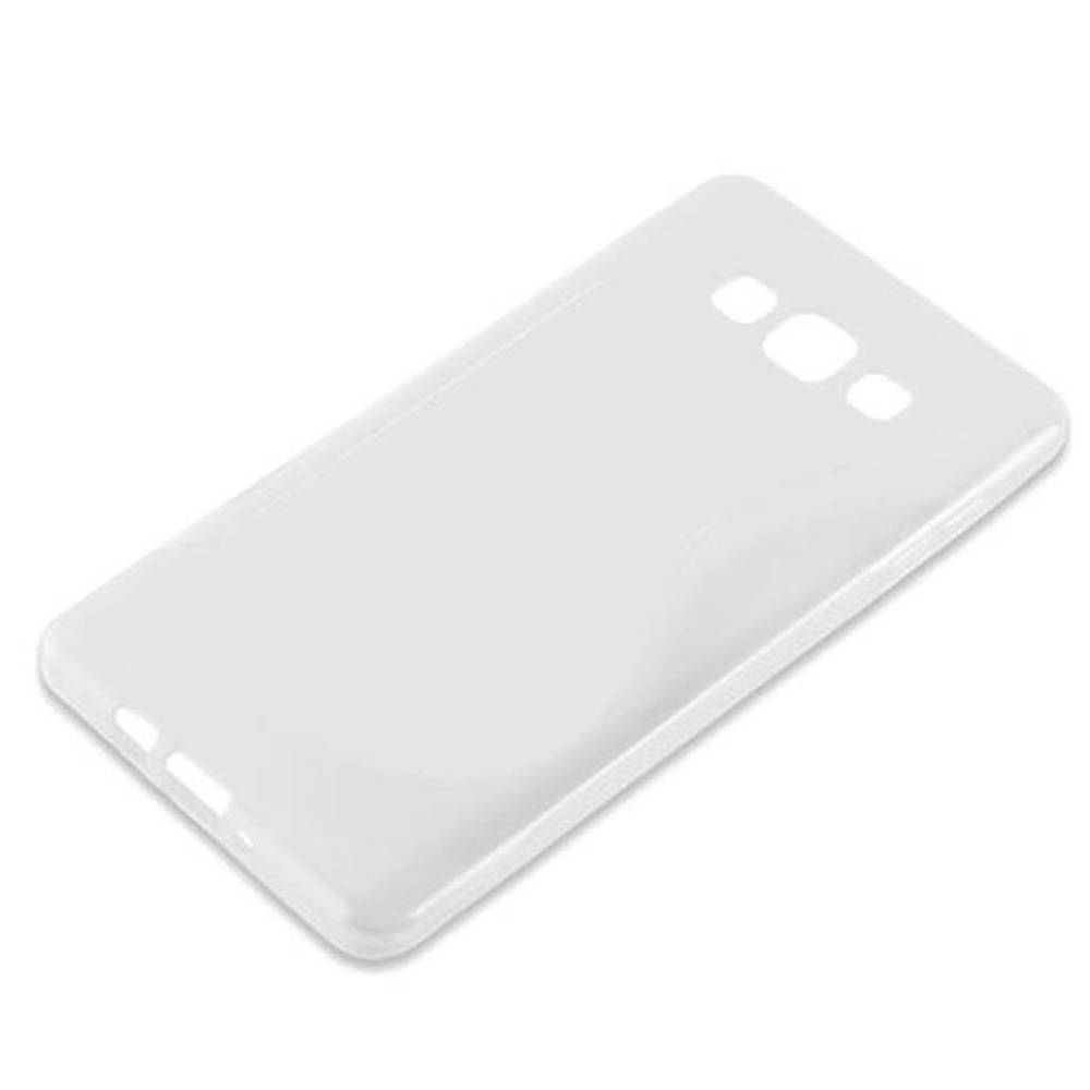 Cadorabo Schutzhülle für Samsung Galaxy A7 2015 Hülle in Transparent Handyhülle Case TPU Silikon Etui