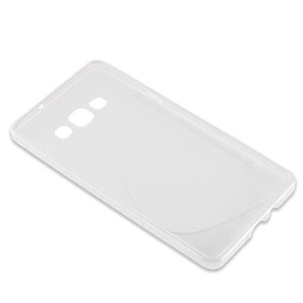 Cadorabo Schutzhülle für Samsung Galaxy A7 2015 Hülle in Transparent Handyhülle Case TPU Silikon Etui