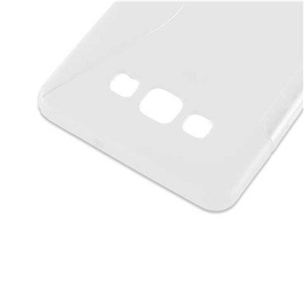 Cadorabo Schutzhülle für Samsung Galaxy A7 2015 Hülle in Transparent Handyhülle Case TPU Silikon Etui