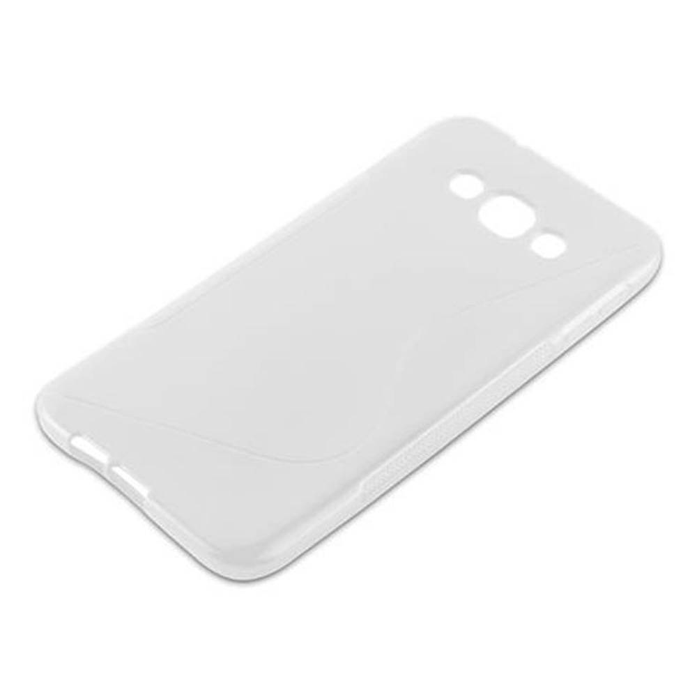 Cadorabo Schutzhülle für Samsung Galaxy A8 2015 Hülle in Transparent Handyhülle Case TPU Silikon Etui