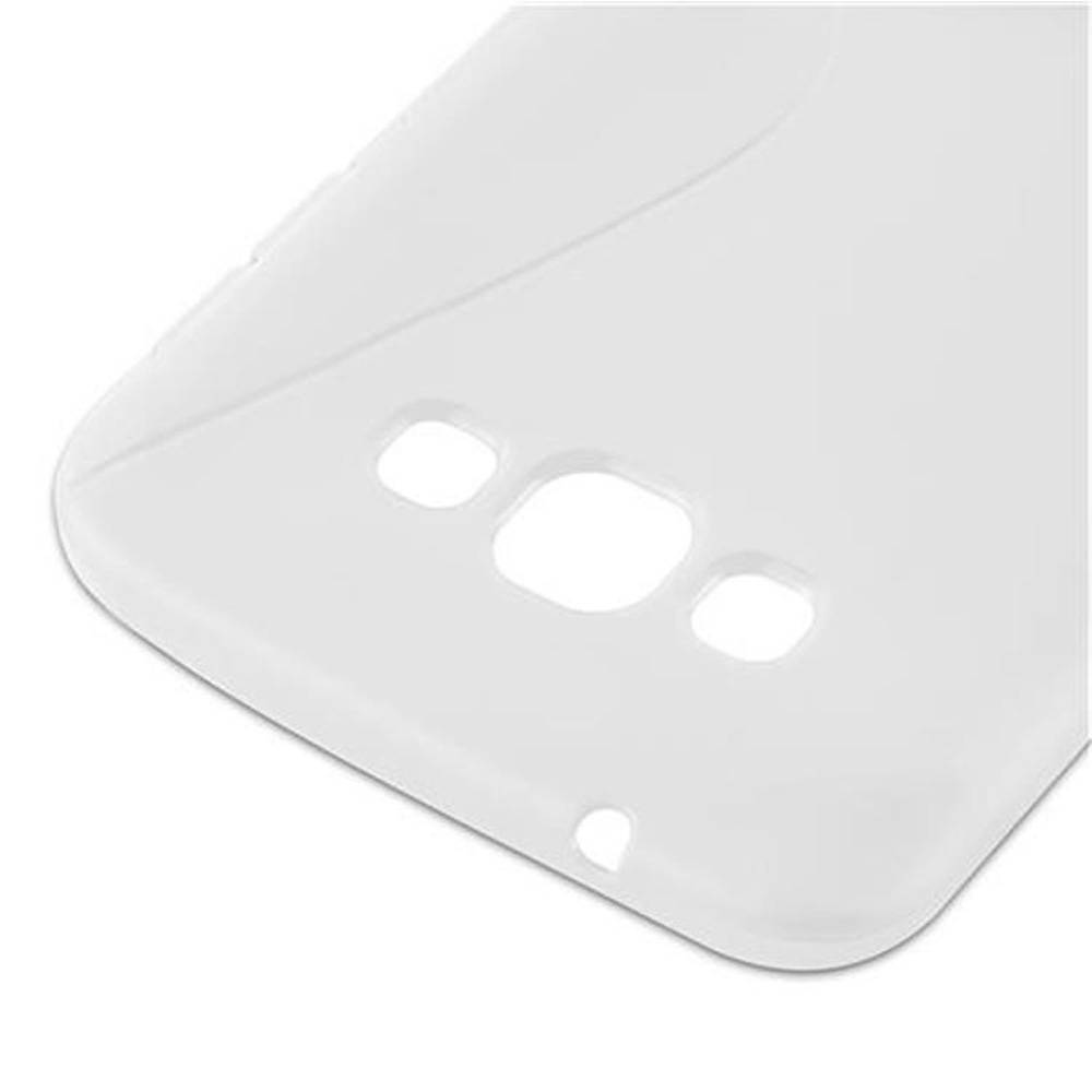 Cadorabo Schutzhülle für Samsung Galaxy A8 2015 Hülle in Transparent Handyhülle Case TPU Silikon Etui