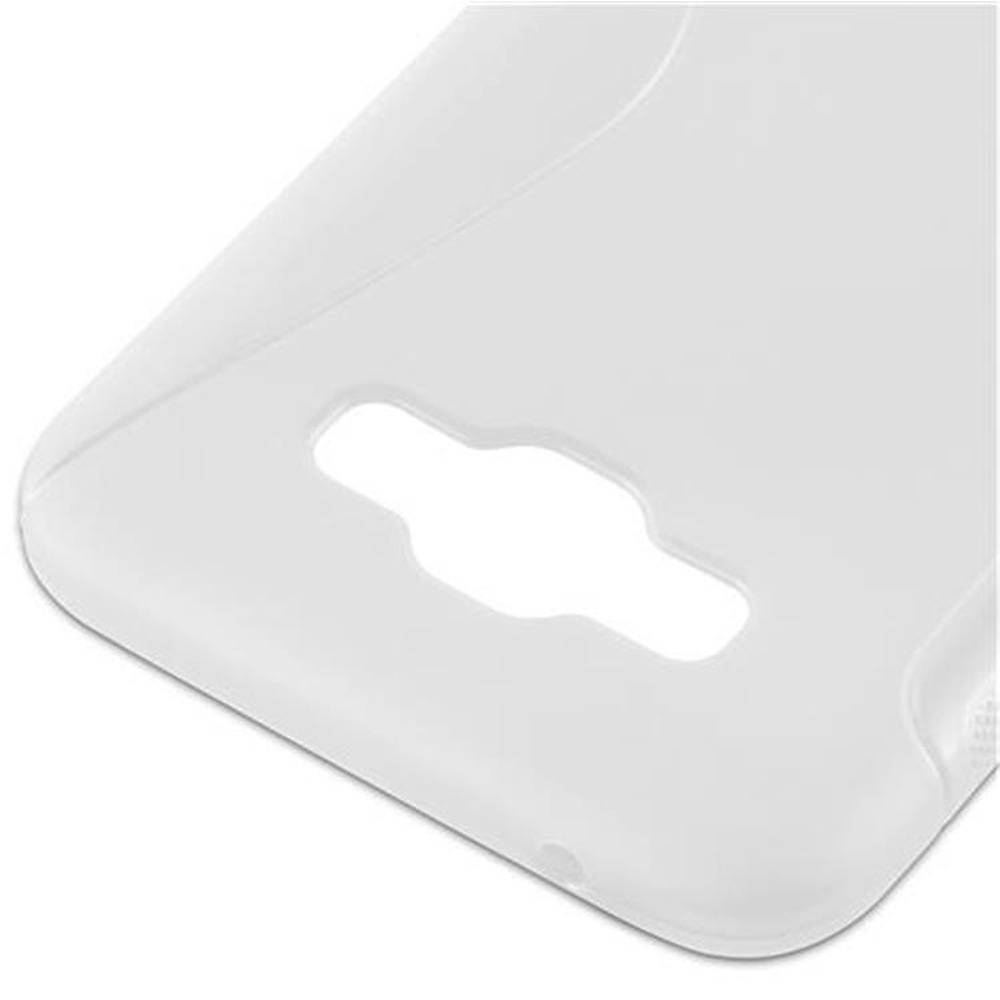 Cadorabo Schutzhülle für Samsung Galaxy E7 Hülle in Transparent Handyhülle Case TPU Silikon Etui