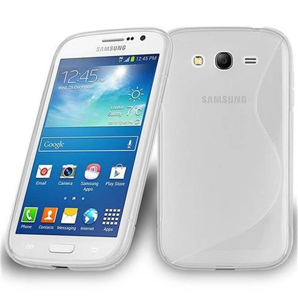 Cadorabo Schutzhülle für Samsung Galaxy GRAND 3 Hülle in Transparent Handyhülle Case TPU Silikon Etui