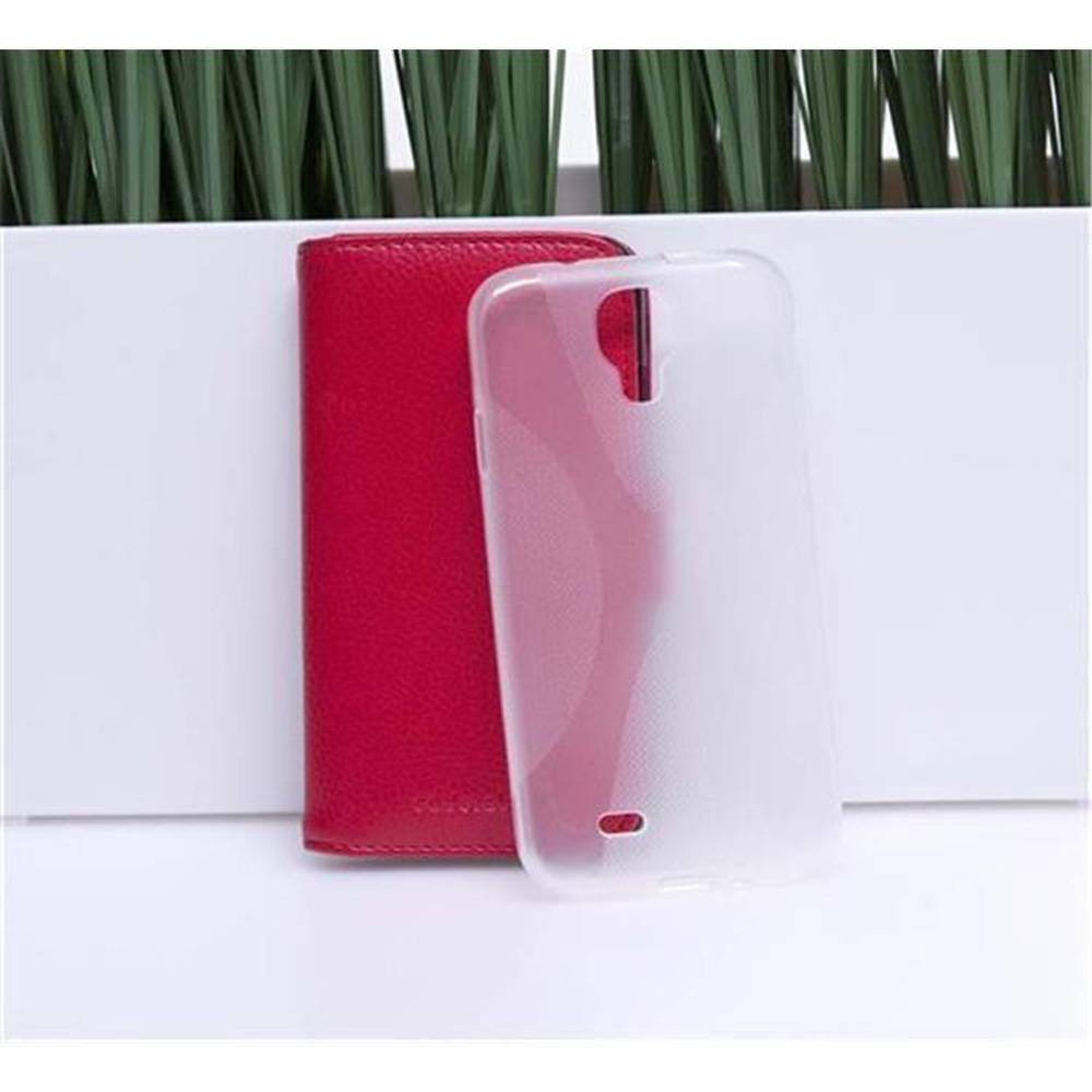 Cadorabo Schutzhülle für Nokia Lumia 850 Hülle in Transparent Handyhülle Case TPU Silikon Etui