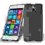 Cadorabo Schutzhülle für Nokia Lumia 850 Hülle in Schwarz Handyhülle Case TPU Silikon Etui