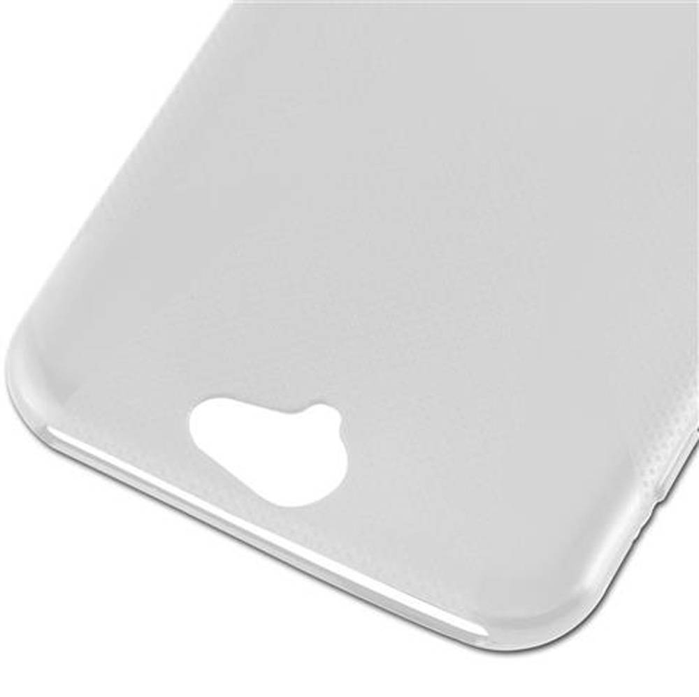 Cadorabo Handyhülle für HTC ONE A9 in Transparent Hülle Schutzhülle TPU Silikon Backcover Case