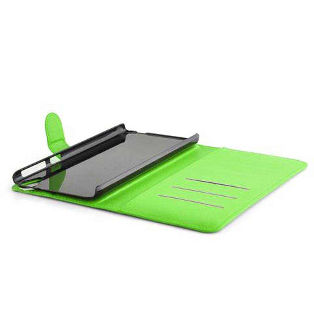 Cadorabo Hülle für HTC Desire 820 Schutz Hülle in Grün Handyhülle Etui Case Cover Magnetverschluss