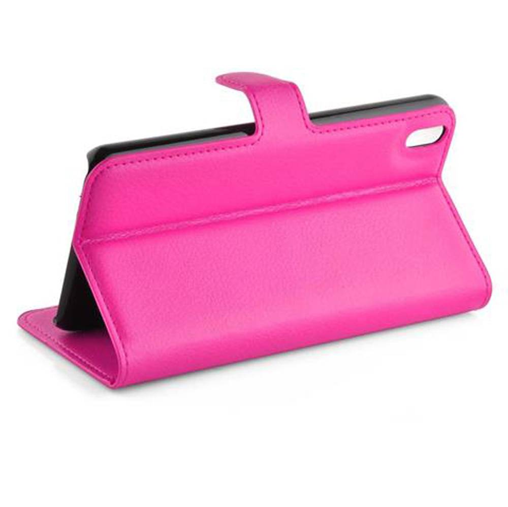 Cadorabo Hülle für HTC Desire 816 Schutz Hülle in Pink Handyhülle Etui Case Cover Magnetverschluss