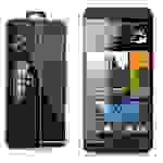 Cadorabo Panzer Folie für HTC ONE E8 Schutzfolie in Transparent Gehärtetes Tempered Display-Schutzglas