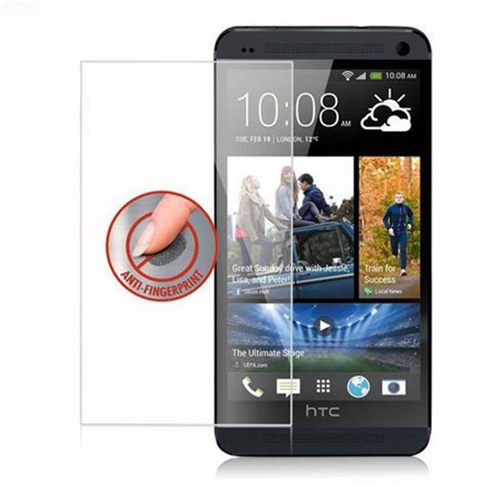 Cadorabo Panzer Folie für HTC ONE E8 Schutzfolie in Transparent Gehärtetes Tempered Display-Schutzglas