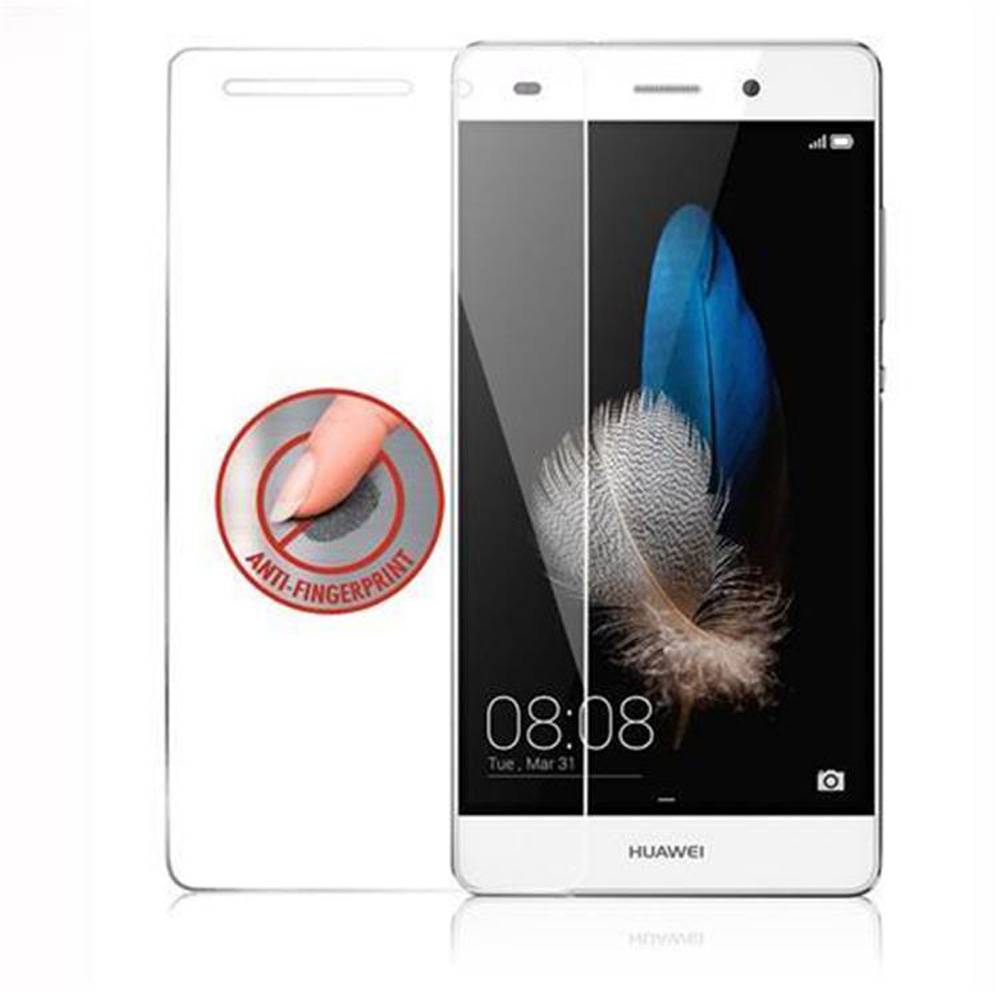Cadorabo Panzer Folie für Huawei P8 LITE Schutzfolie in Transparent Gehärtetes Tempered Display-Schutzglas