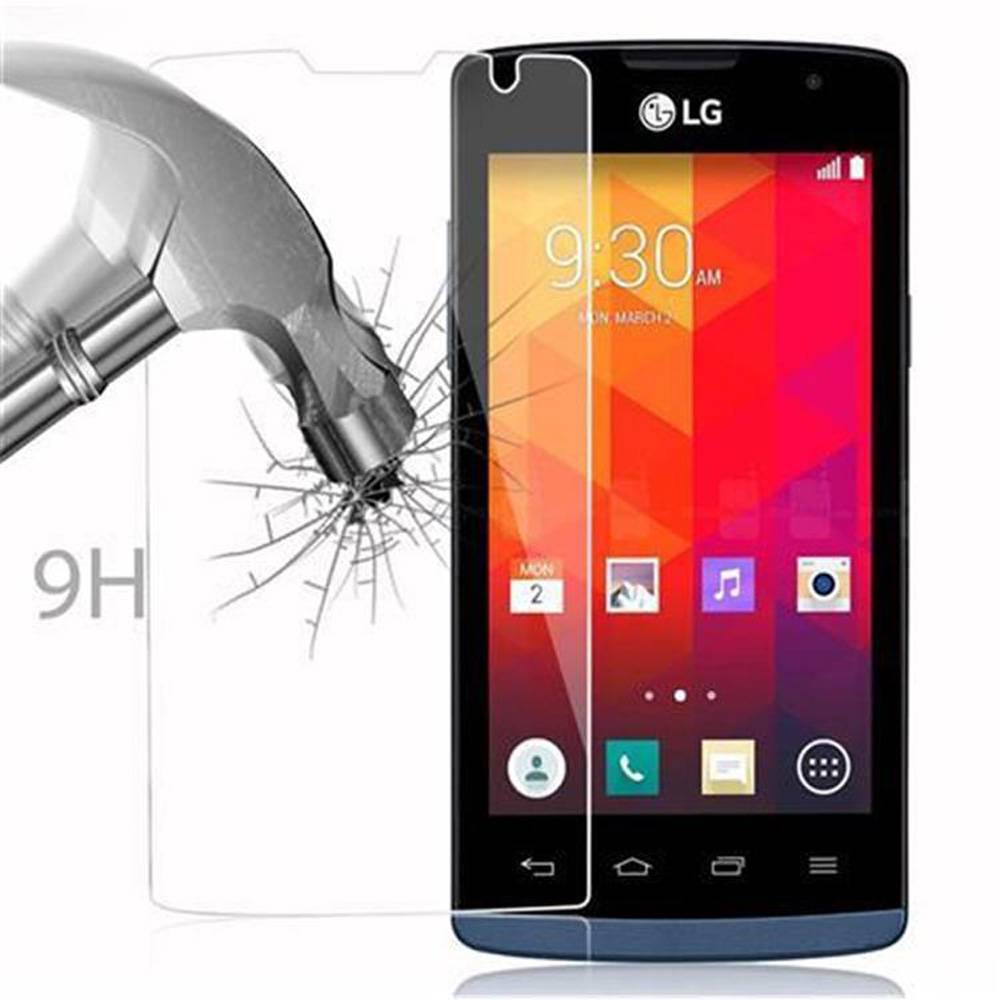 Cadorabo Panzer Folie für LG JOY Schutzfolie in Transparent Gehärtetes Tempered Display-Schutzglas