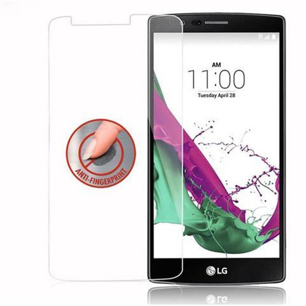 Cadorabo Panzer Folie für LG G4 Schutzfolie in Transparent Gehärtetes Tempered Display-Schutzglas